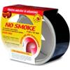 Best Fire Nastro adesivo best fire no smoke in alluminio colore nero, 40 mm x 4 mt