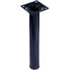 Piedino tondo element system - Ø 30 - h.300 mm. - nero