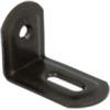 Lastrine ad angolo con asola in acciaio colore nero 23x28x38 mm. 4 pz.