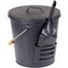 Set secchio con paletta per raccolta cenere 21 lt