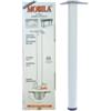 Kit gambe tavolo 4 pz. Ø 60 - h.710 mm. bianco