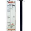 Kit gambe tavolo 4 pz. Ø 60 - h.710 mm. nero