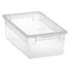 Contenitore multiuso con coperchio light box s/2 trasparente 17,8x20,4x10 cm