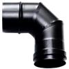 Tubo curva 90° dn 100 nero smaltato