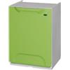 ArtPlast Cassonetto raccolta differenziata colore verde