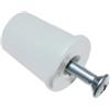 Tappi d'arresto 40 mm. - bianco - 6 pz.