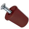 Tappi d'arresto 40 mm. - marrone - 6 pz.