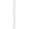 Metallo Cremagliera singola - 50 cm. - bianco