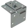 Attaccaglia regolabile per fissaggio pensili su barra 45 x 45 mm.