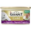 Purina Gourmet gold, alimento umido per gatto, mousse con agnello e squisiti fagiolini.