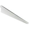 Metallo Reggimensola ad u - 22 cm. - bianco