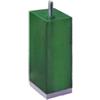 Piedino in plastica serie manhattan - Ø 60x60 - h.140 mm. - verde smeraldo