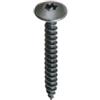 Viti truciolari torx nere con collare 6,0 x 30 - 1 kg.