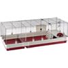 Ferplast Gabbia per conigli krolik 140 in kit di montaggio, 142x60x50 cm - ferplast
