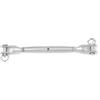 Tenditore a 2 forcelle m4 in acciaio inox a4 - aisi 316