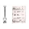 Kit viti testa esagonale m6 x 20 + dadi + rondelle - 200 pz.