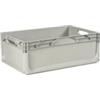 ArtPlast Contenitore modulare impilabile artplast eurobox in polipropilene grigio 60x40x22 cm