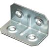 Piastra piegata 20 x 20 x 40 spessore 1 mm. - 4 pz.