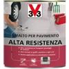Smalto pavimenti alta resistenza - grigio scuro - litri 0,5