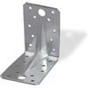 Giunto ad angolo nervato 70 x 70 x 55 mm.