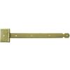 Bandella con cerniera, pesante 400 x 40 x 4,0 mm. - zincato giallo