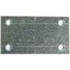 Piastrina dritta 50 x 90 spessore 1,5 mm. - 4 pz.