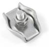 Morsetto simplex per funi Ø 6 mm. in acciaio zincato zincato