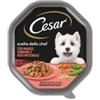 Cesar Alimento umido cani cesar scelta dello chef con manzo, riso e verdure 150 gr