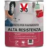Smalto pavimenti alta resistenza - rosso mattone - litri 2,5