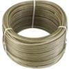 Cavo multiuso Ø 3 mm. in ferro zincato plastificato, anima in fibra tessile 30 mt.
