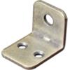 Squadretta per armadi nichelata 22 x 28 x 21 spessore 2 mm. - 4 pz.