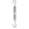 Tenditore a 2 ganci m5 mm. in acciaio inox a4 - aisi 316