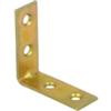 Lastrine ad angolo 60 x 60 mm. - zincate giallo - 4 pz.