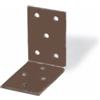 Giunto ad angolo plastificato 50 x 50 x 40 mm.