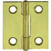 Cerniere strette ottone 34 x 60 mm. - 2 pz.