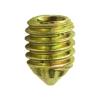Grani per maniglie zincato giallo m5x8 mm. - 10 pz.