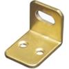 Squadretta per armadi con asola orizzontale ottonata 22 x 28 x 21 spessore 2 mm. - 4 pz.