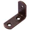 Squadretta reggipiani bronzata 20 x 30 x 12 spessore 2 mm. - 4 pz.