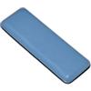 Scivoli ptfe adesivi rettangolari 24 x 100 mm. - grigio - 4 pz.