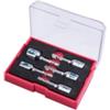 Connex Set 5 inserti a bussola magnetici connex in acciaio cromato