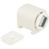 Chiusure magnetiche bianche con basetta forza 6 kg. 2 pz.