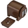 Chiusure magnetiche marroni con basetta forza 6 kg. 2 pz.