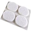 Feltrini adesivi tondi Ø 35 mm. - bianco - 4 pz.