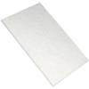 Feltrino adesivo rettangolare 50 x 100 mm. - bianco - 1 pz.
