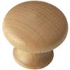 Pomolo in legno - Ø 31 mm. - frassino