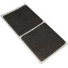 Feltrini adesivi quadrati - 50 x 50 mm. - marrone - 2 pz.