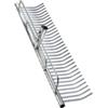 Rastrello zincato 55 cm.
