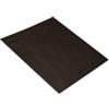 Feltrino adesivo quadrato 100 x 100 mm. - marrone - 1 pz.