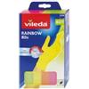 Vileda Guanti monouso in nitrile vileda rainbow colori assortiti tg s/m 80 pz