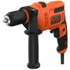Black+Decker Trapano a percussione elettrico black+decker beh200-qs 500 w